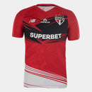 Camisa São Paulo Goleiro Vermelha 25/26 - Versão Torcedor - Lançamento