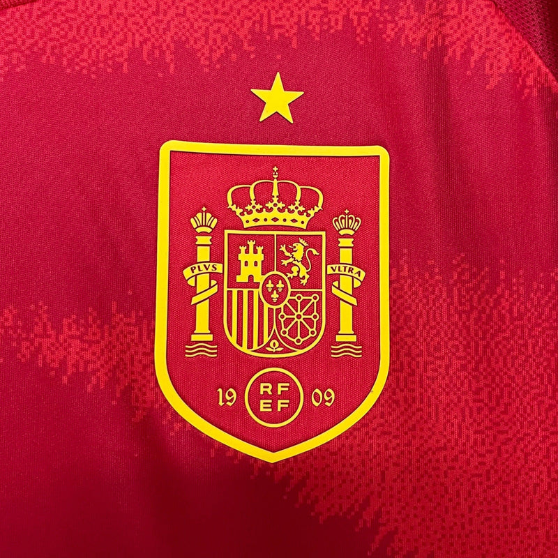 Camisa Espanha Titular 24/25 - Versão Torcedor - Lançamento