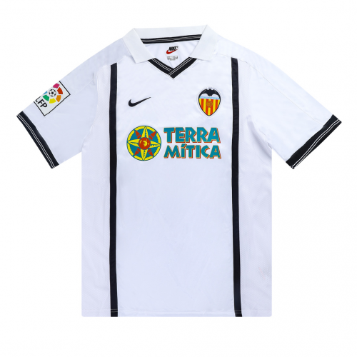 Camisa Valencia Titular 00/01 - Versão Retro