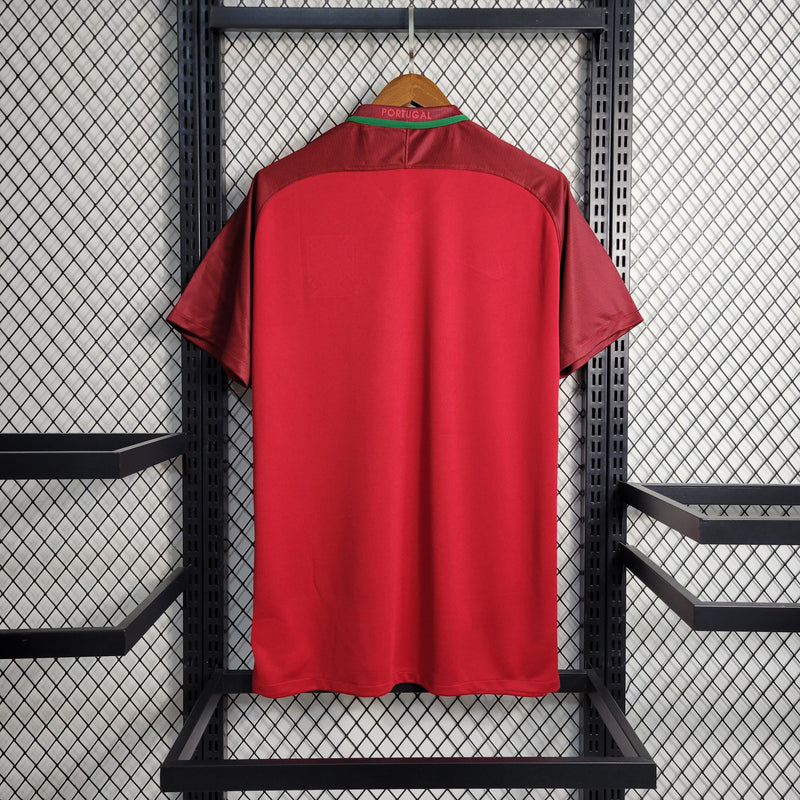 Camisa Portugal Titular 2016 - Versão Retro