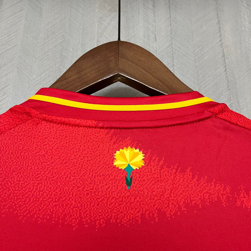 Camisa Espanha Titular 24/25 - Versão Torcedor - Lançamento