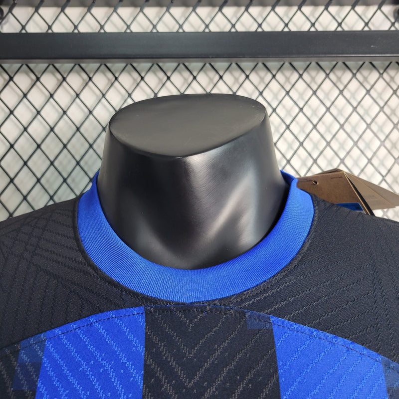Camisa Inter De Milão Titular 23/24 - Jogador Masculina