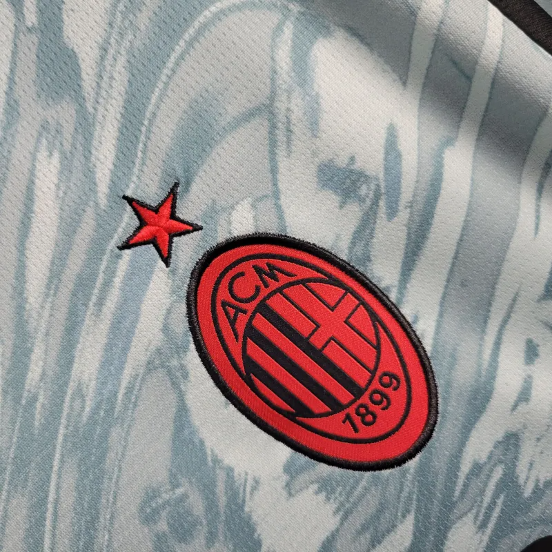 Camisa Milan Titular Goleiro 25/26 - Torcedor - Lançamento