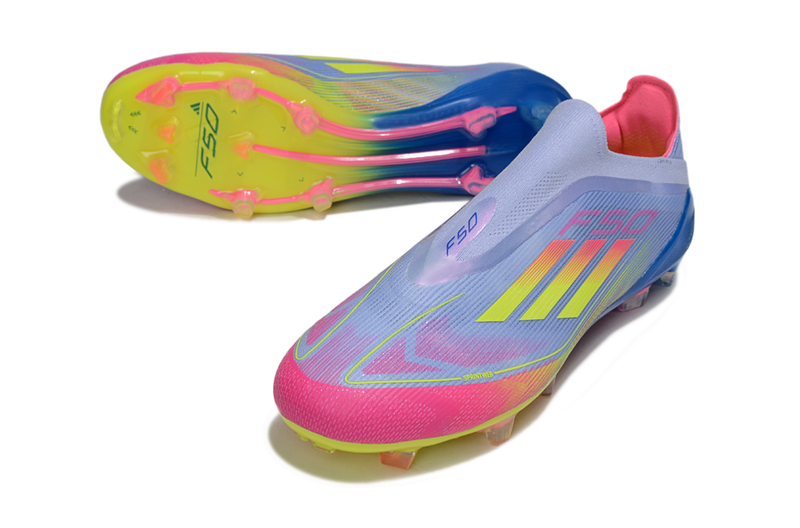 ADIDAS F50 LACELASS ELITE CAMPO - AZUL E COLORIDA