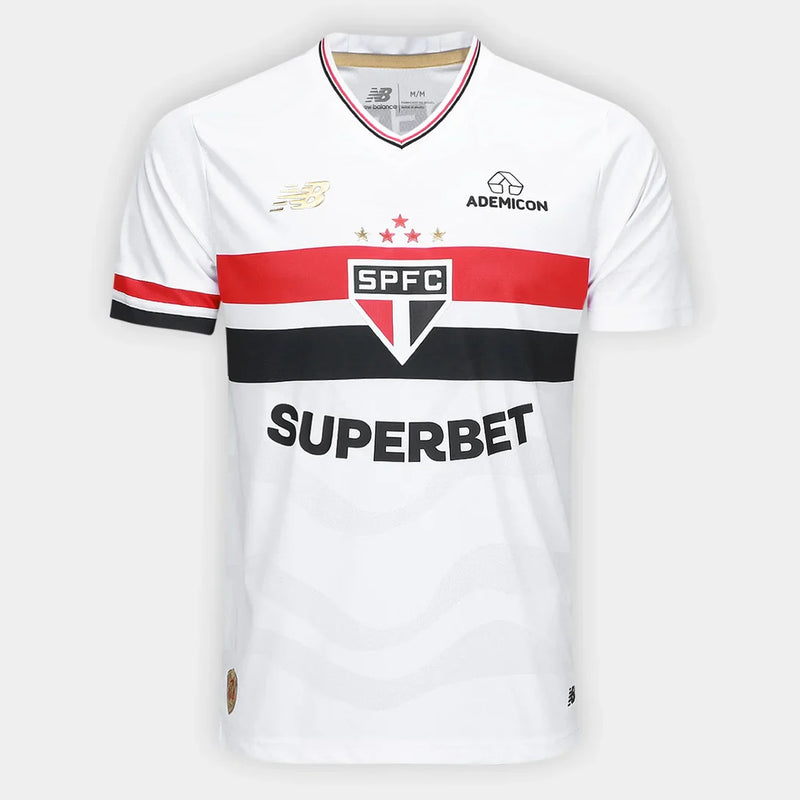 Camisa São Paulo Titular 25/26 - Versão Jogador - Lançamento