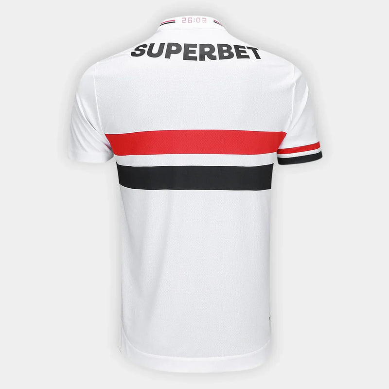 Camisa São Paulo Titular 25/26 - Versão Jogador - Lançamento