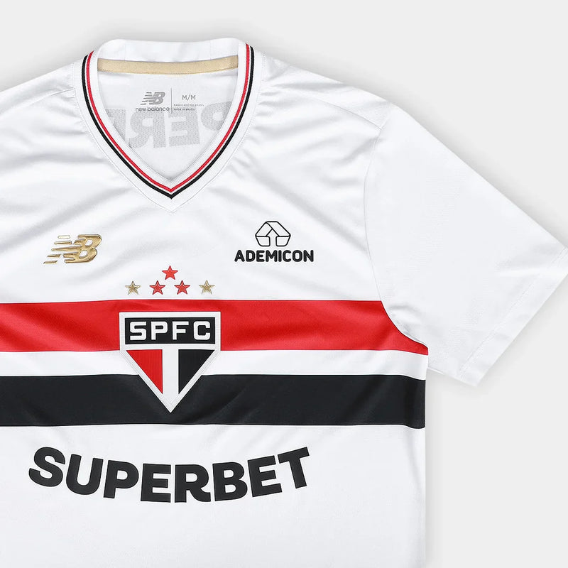 Camisa São Paulo Titular 25/26 - Versão Jogador - Lançamento