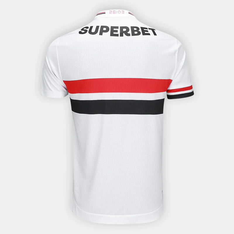 Camisa São Paulo Titular 25/26 - Versão Torcedor - Lançamento