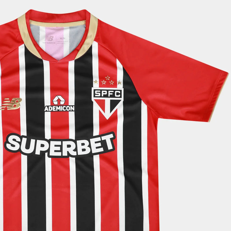 Camisa São Paulo Reserva 25/26 - Versão Jogador - Lançamento