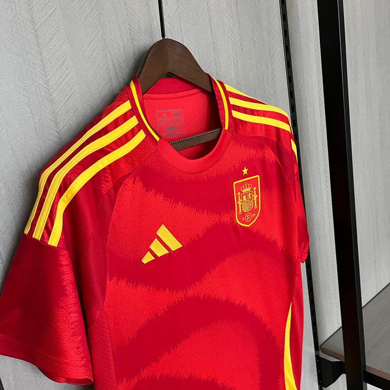 Camisa Espanha Titular 24/25 - Versão Torcedor - Lançamento