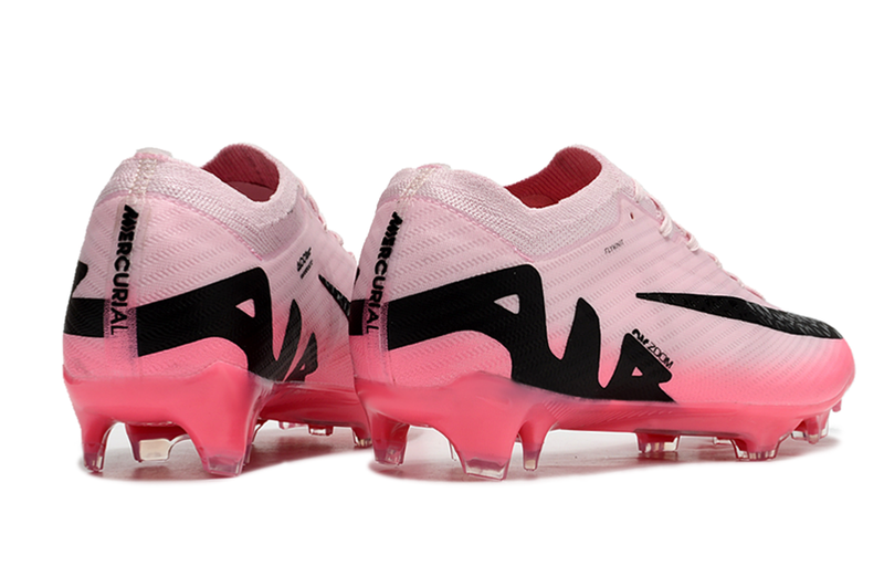 CHUTEIRA NIKE AIR ZOOM MERCURIAL VAPOR 15 ELITE CAMPO "MAD BRILLIANCE" - ROSA E PRETA