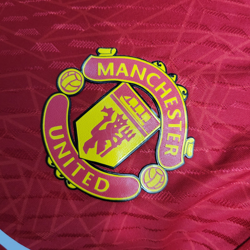 Camisa Manchester United Titular 23/24 - Jogador Masculina