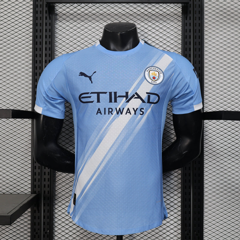 Camisa Manchester City Titular 25/26 - Versão Jogador - Lançamento