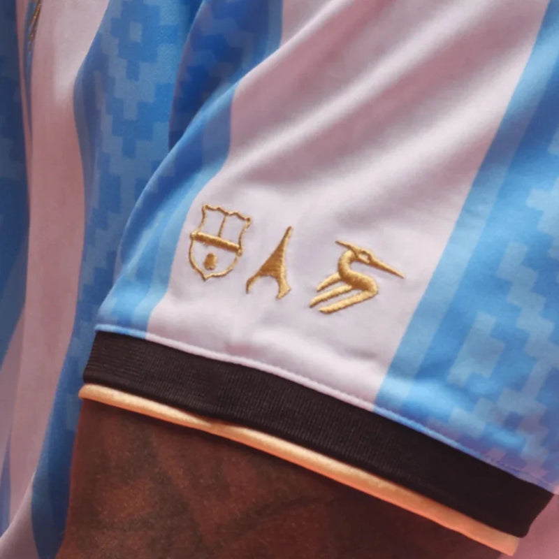 Camisa Argentina "La Pulga" II - Torcedor Masculina - Lançamento