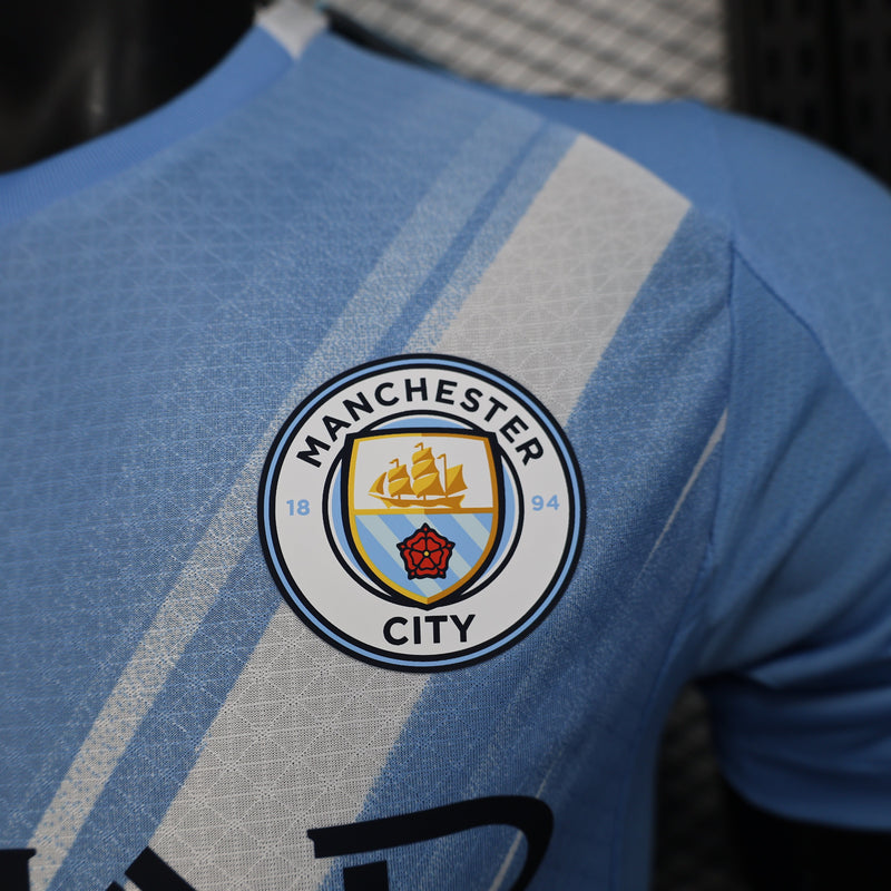 Camisa Manchester City Titular 25/26 - Versão Jogador - Lançamento