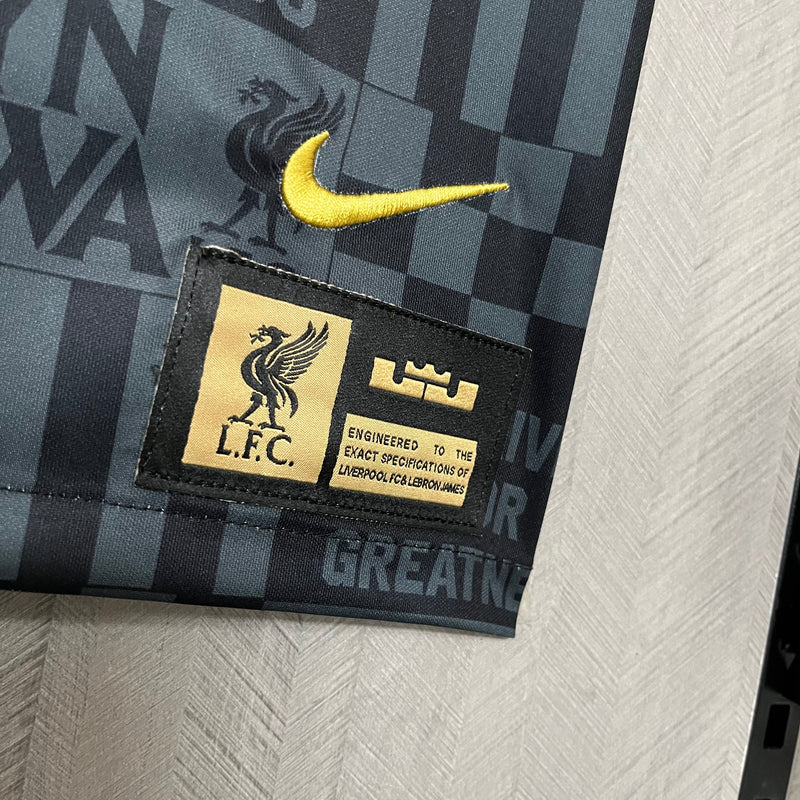 Camisa Liverpool x Lebron 24/25 - Torcedor Masculina - Lançamento