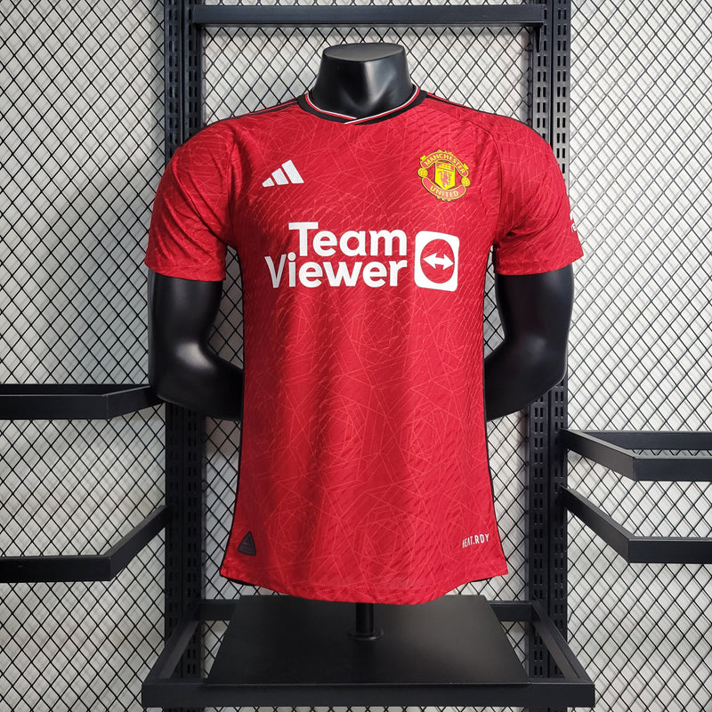 Camisa Manchester United Titular 23/24 - Jogador Masculina