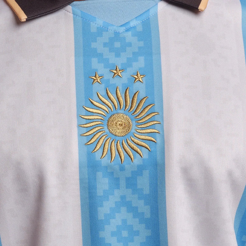 Camisa Argentina "La Pulga" II - Torcedor Masculina - Lançamento