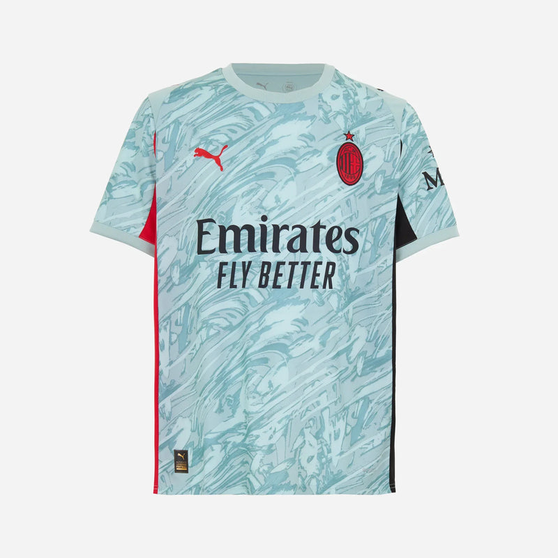 Camisa Milan Titular Goleiro 25/26 - Torcedor - Lançamento