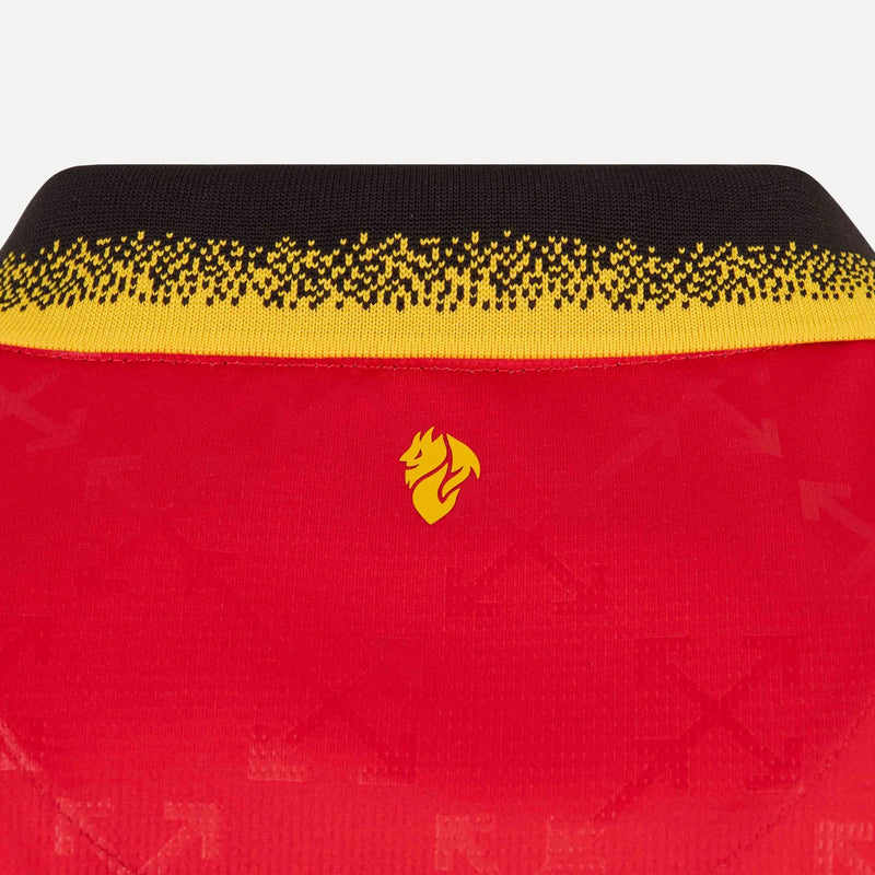 Camisa AC Milan X Off-White 4ª 2025 Edição Limitada "Red" - Torcedor - Lançamento