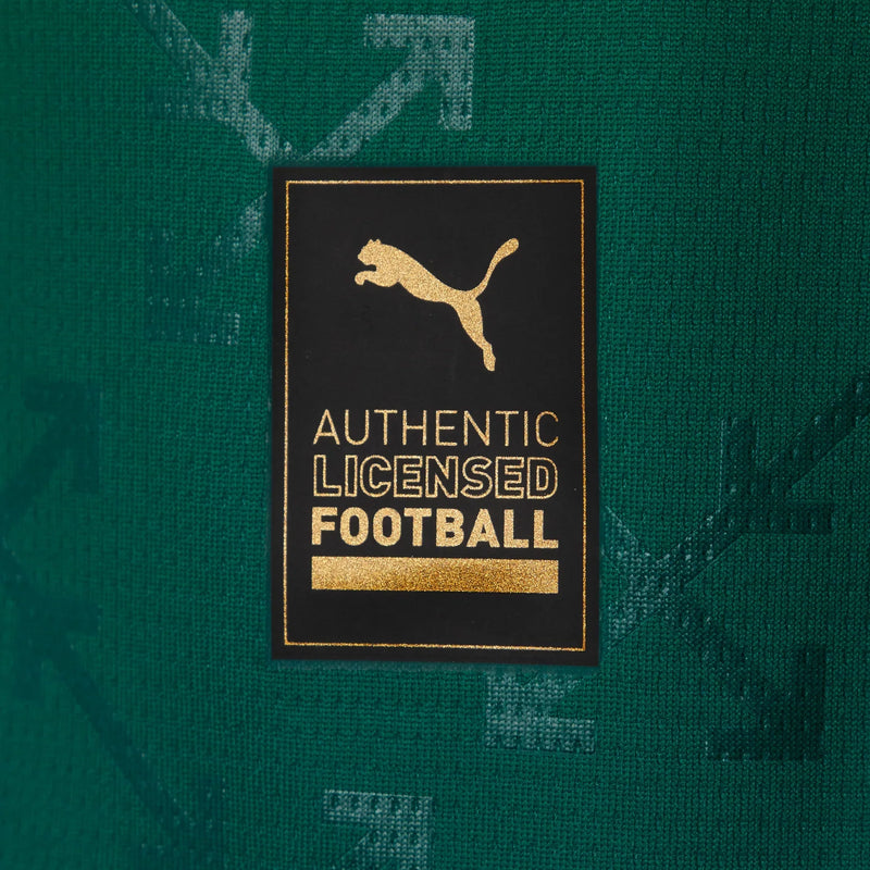 Camisa AC Milan X Off-White 4ª 2025 Edição Limitada "Black" - Torcedor - Lançamento