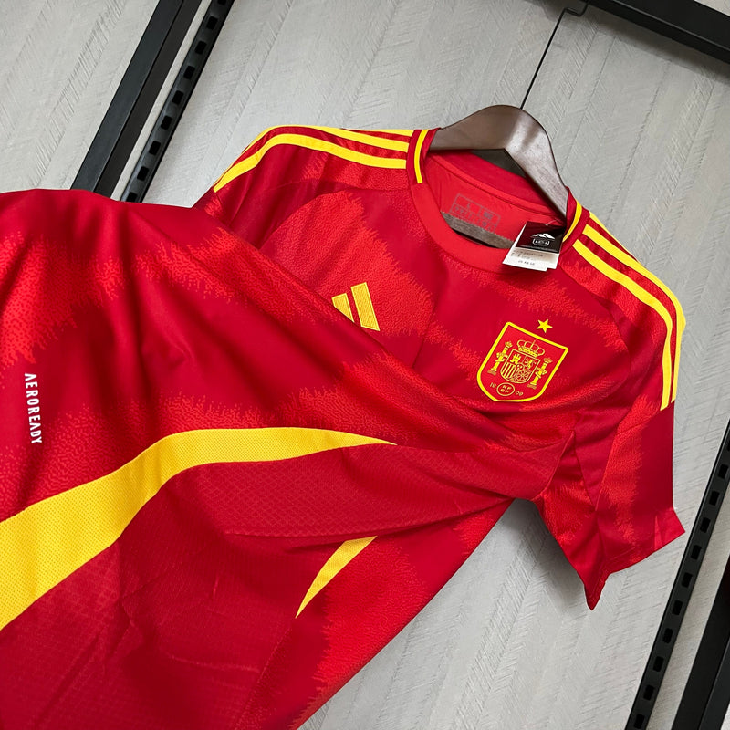 Camisa Espanha Titular 24/25 - Versão Torcedor - Lançamento