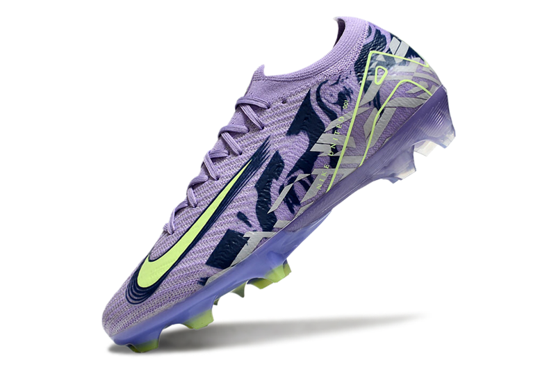 CHUTEIRA NIKE AIR ZOOM MERCURIAL VAPOR 16 ELITE CAMPO "UNITED 001" - ROXA E VERDE