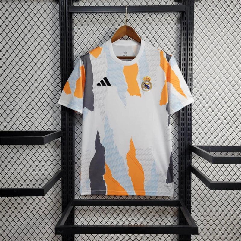 Camisa Real Madrid Pré-Jogo 24/25 - Versão Torcedor - Lançamento
