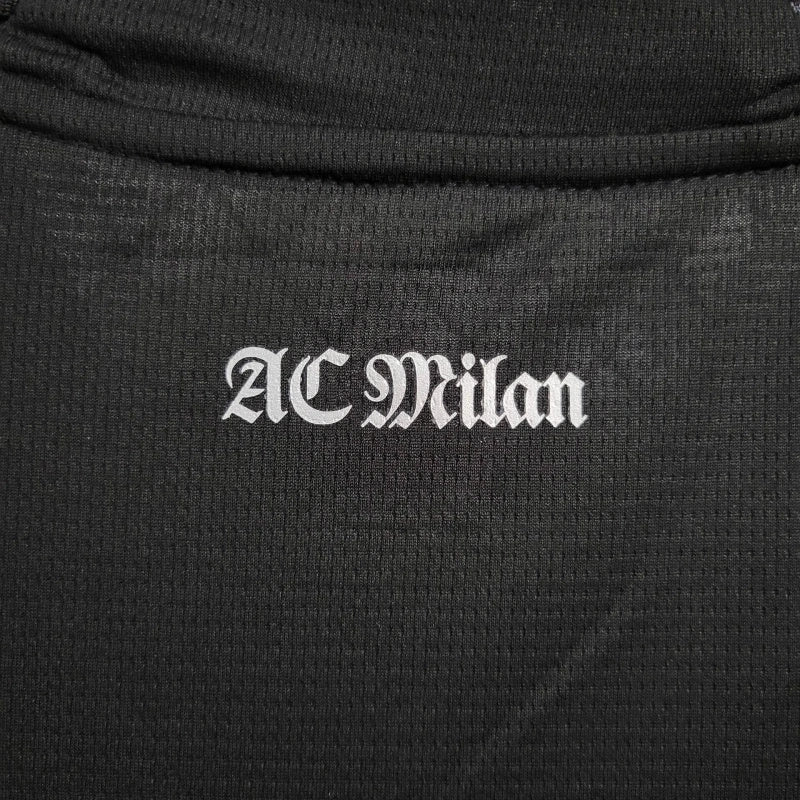 Camisa Milan x Pleasures Dark 23/24 - Versão Torcedor - Lançamento