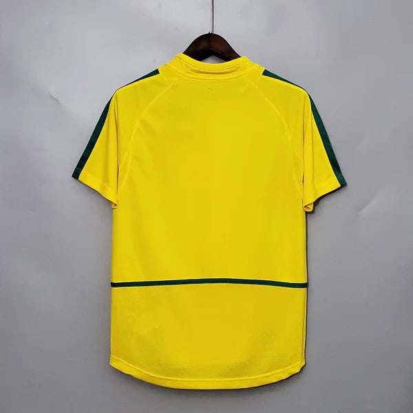 Camisa Brasil Titular 2002 - Versão retro
