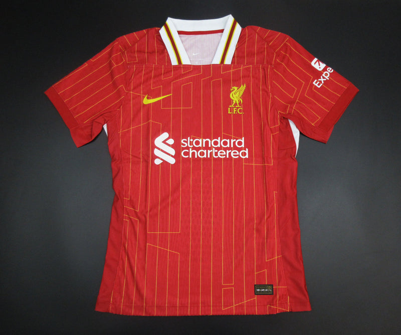 Camisa Liverpool Titular 24/25 - Versão jogador - Lançamento