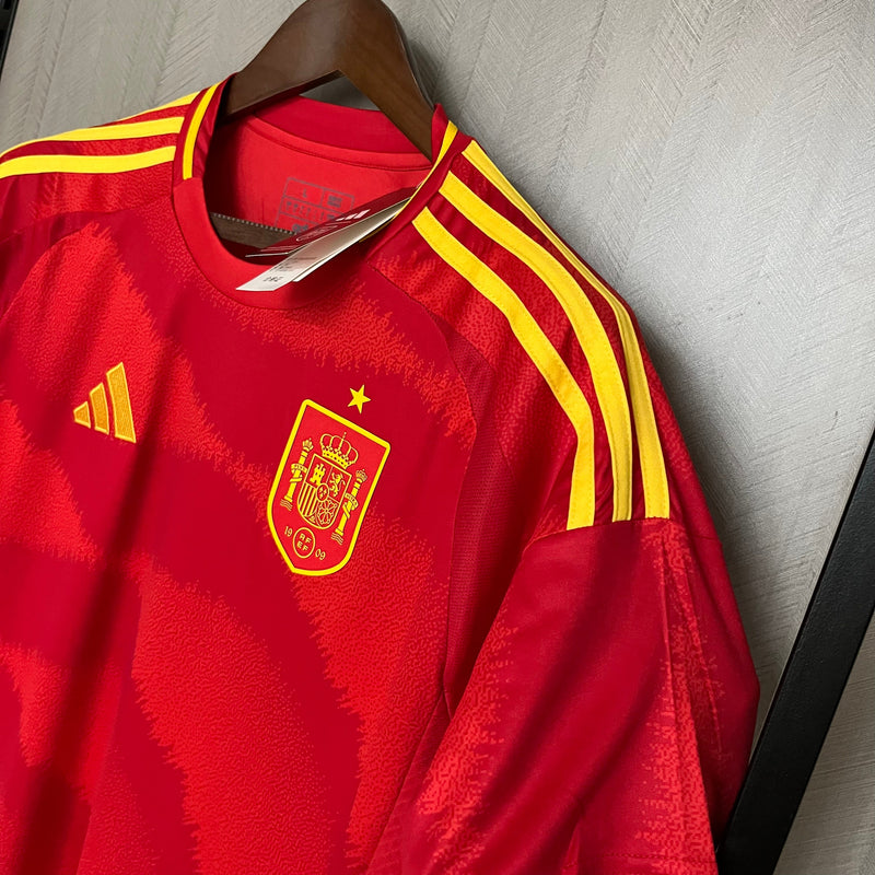 Camisa Espanha Titular 24/25 - Versão Torcedor - Lançamento