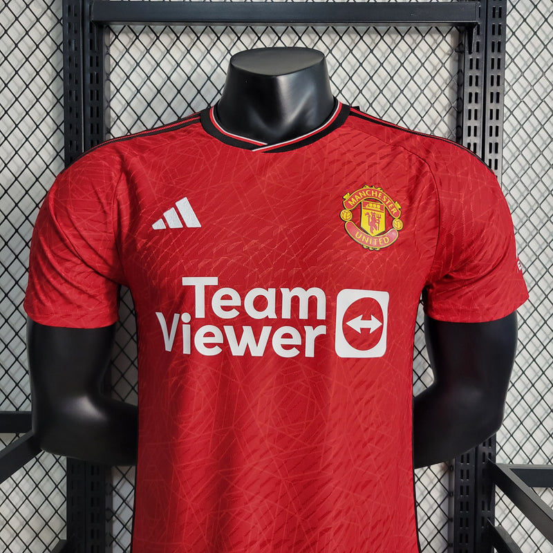 Camisa Manchester United Titular 23/24 - Jogador Masculina