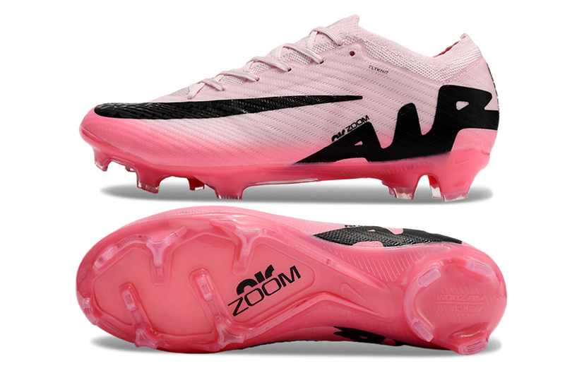 CHUTEIRA NIKE AIR ZOOM MERCURIAL VAPOR 15 ELITE CAMPO "MAD BRILLIANCE" - ROSA E PRETA