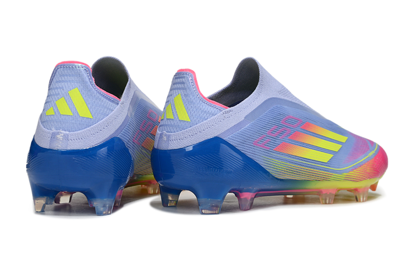 ADIDAS F50 LACELASS ELITE CAMPO - AZUL E COLORIDA