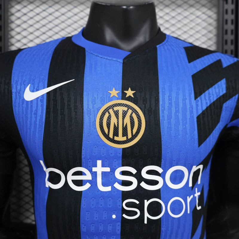 Camisa Inter de Milão Titular 24/25 - Versão Jogador - Lançamento