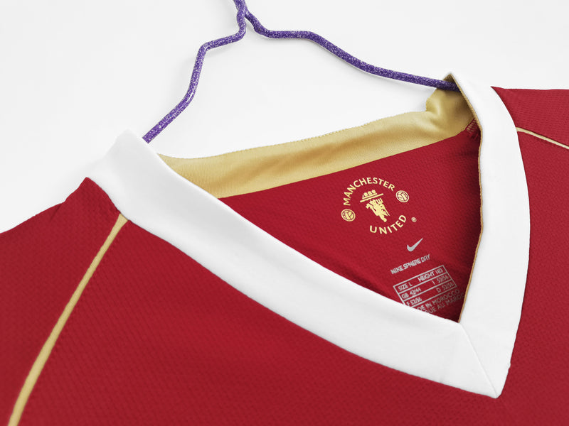 Camisa Manchester United Titular 06/07 - Versão Retro