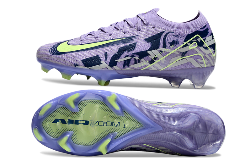 CHUTEIRA NIKE AIR ZOOM MERCURIAL VAPOR 16 ELITE CAMPO "UNITED 001" - ROXA E VERDE
