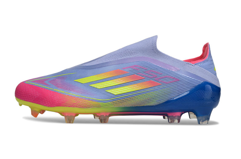 ADIDAS F50 LACELASS ELITE CAMPO - AZUL E COLORIDA