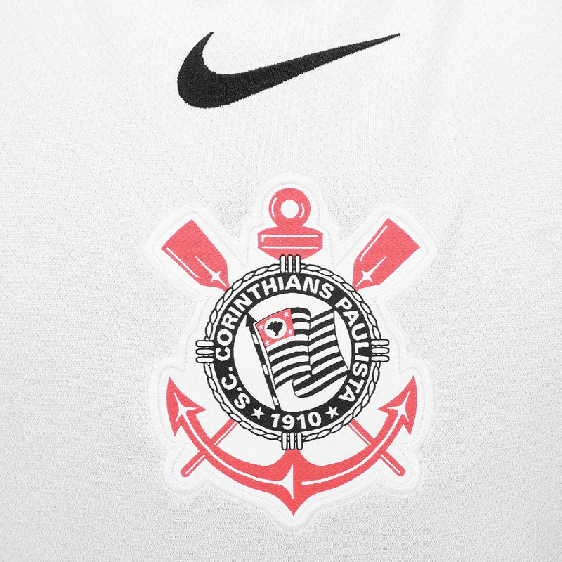Camisa Corinthians Titular 25/26 - Torcedor Masculina - Lançamento