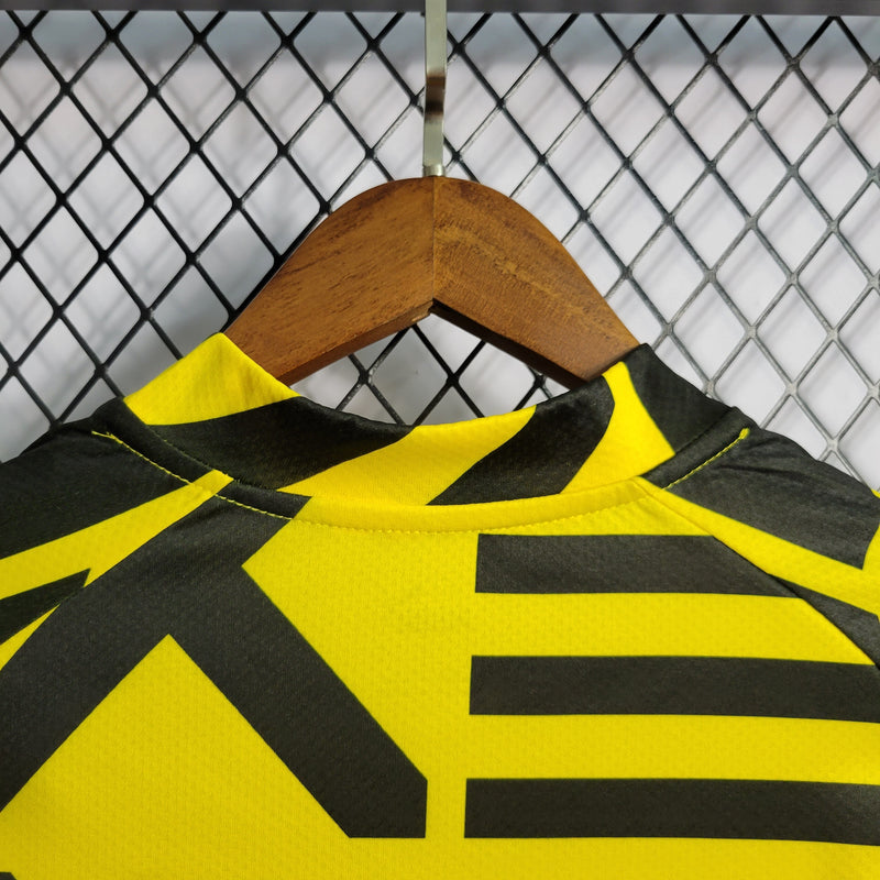 Camisa Borussia Dortmund Treino Amarela 22/23 - Versão Torcedor