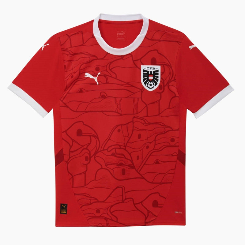 Camisa Áustria Titular 24/25 - Versão Torcedor - Lançamento