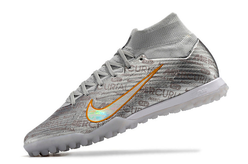 CHUTEIRA NIKE MERCURIAL AIR ZOOM SUPERFLY 9 ELITE SOCIETY "ANNIVERSARY 25 YEARS" - PRATA