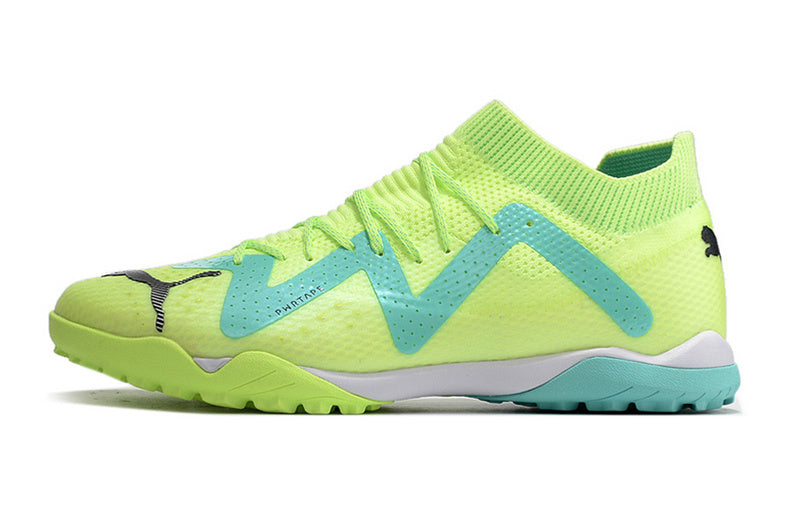 CHUTEIRA PUMA FUTURE ULTIMATE SOCIETY "PURSUIT" - VERDE E AZUL