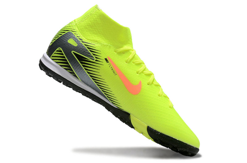 CHUTEIRA NIKE MERCURIAL AIR ZOOM SUPERFLY 10 ELITE SOCIETY - AMARELA E PRETA