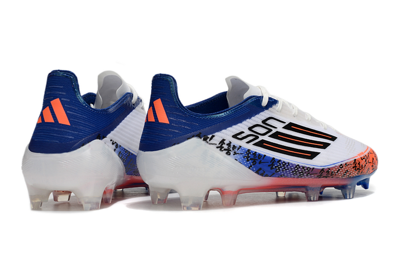 CHUTEIRA ADIDAS F50 ELITE CAMPO "SON" - BRANCA E AZUL