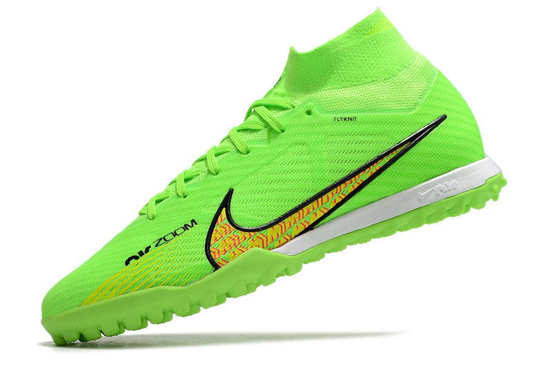 CHUTEIRA NIKE MERCURIAL AIR ZOOM SUPERFLY 9 ELITE SOCIETY - VERDE