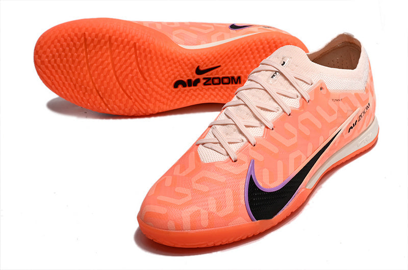 CHUTEIRA NIKE AIR ZOOM MERCURIAL VAPOR 15 ELITE FUTSAL "UNITED" - LARANJA