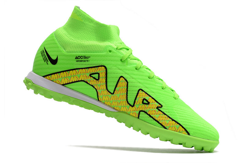 CHUTEIRA NIKE MERCURIAL AIR ZOOM SUPERFLY 9 ELITE SOCIETY - VERDE