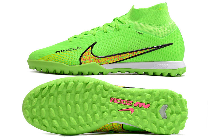 CHUTEIRA NIKE MERCURIAL AIR ZOOM SUPERFLY 9 ELITE SOCIETY - VERDE